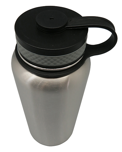 Stainless Steel Vacuum Sports Bottle With Loop 1200ML