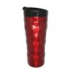 Unique Stainless Steel Double Wall Travel Mug 16oz Red