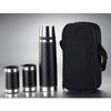 Leather Gift Set Stainless Steel Vacuum Flask and coffee mug