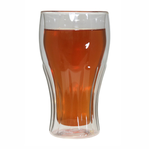 Classic Double Wall Glass Beer Cup